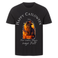 Happy Catloween Hexe T-Shirt - Eigenes Bild + Name