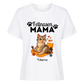 Fellnasen Mama Katze Premium T-Shirt - Eigenes Bild + Name