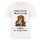 Katze auf Thron T-Shirt  - Eigenes Bild + Name