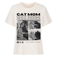 Cat Mom T-Shirt - Eigene Fotos + Namen
