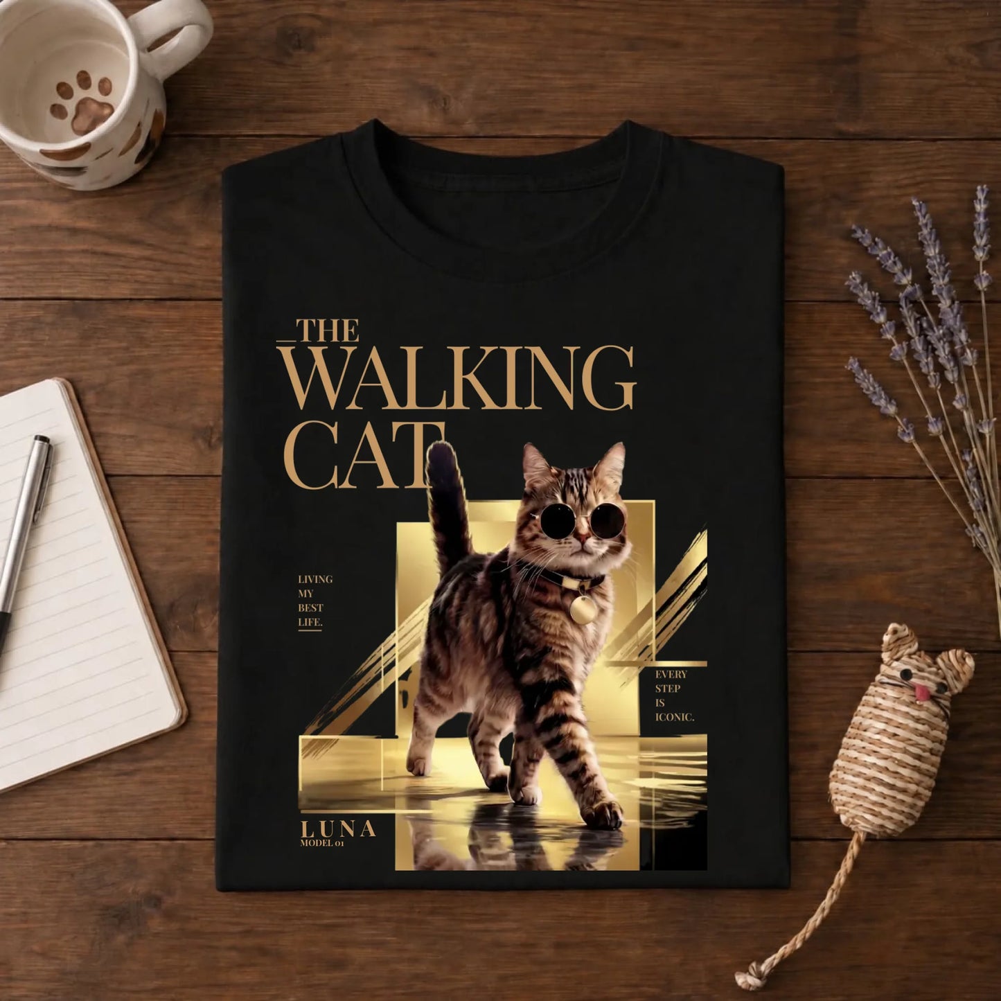 Mockup Tshirt schwarz