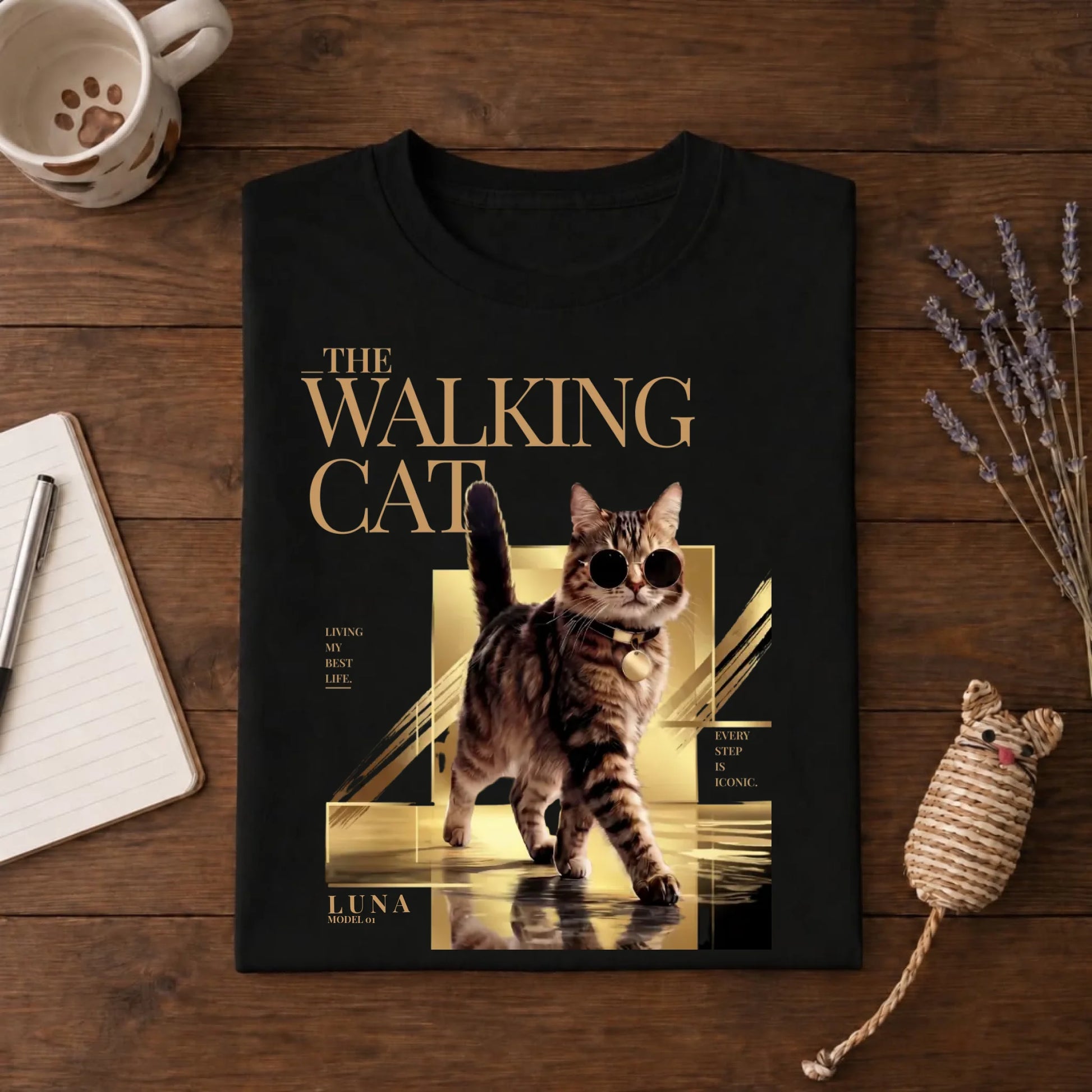 Mockup Tshirt schwarz