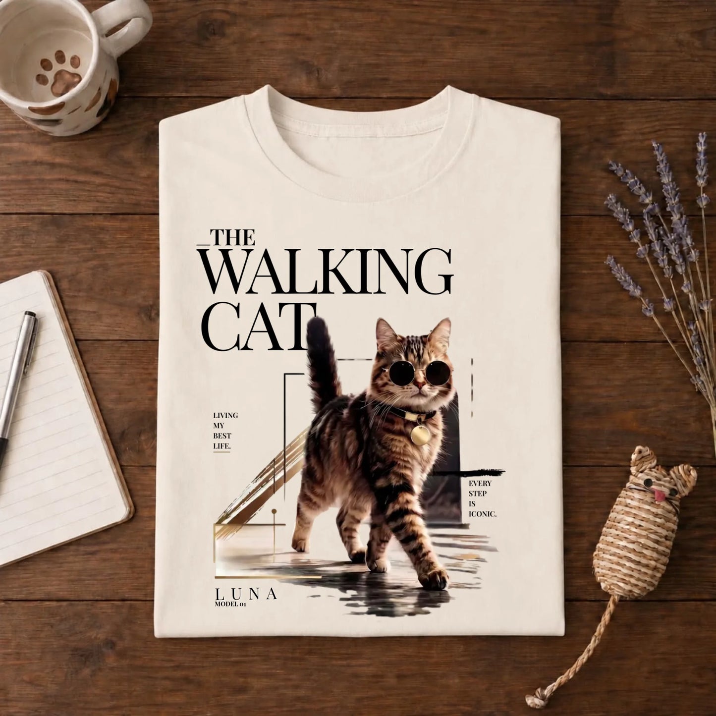Mockup Tshirt natur