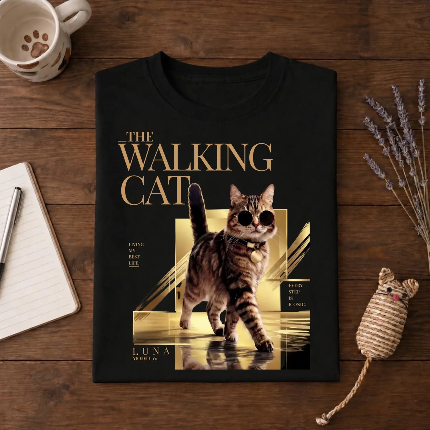 Mockup Tshirt schwarz