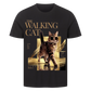Walking Cat T-Shirt - Eigenes Foto + Name