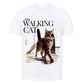 Walking Cat T-Shirt - Eigenes Foto + Name