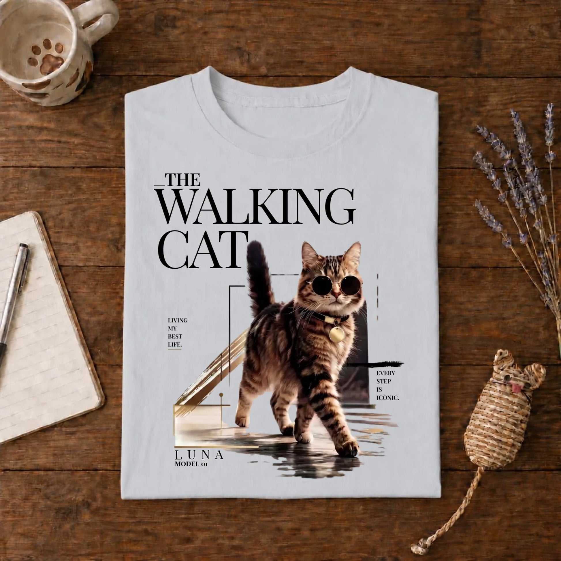Mockup Tshirt heather grey