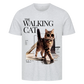 Walking Cat T-Shirt - Eigenes Foto + Name