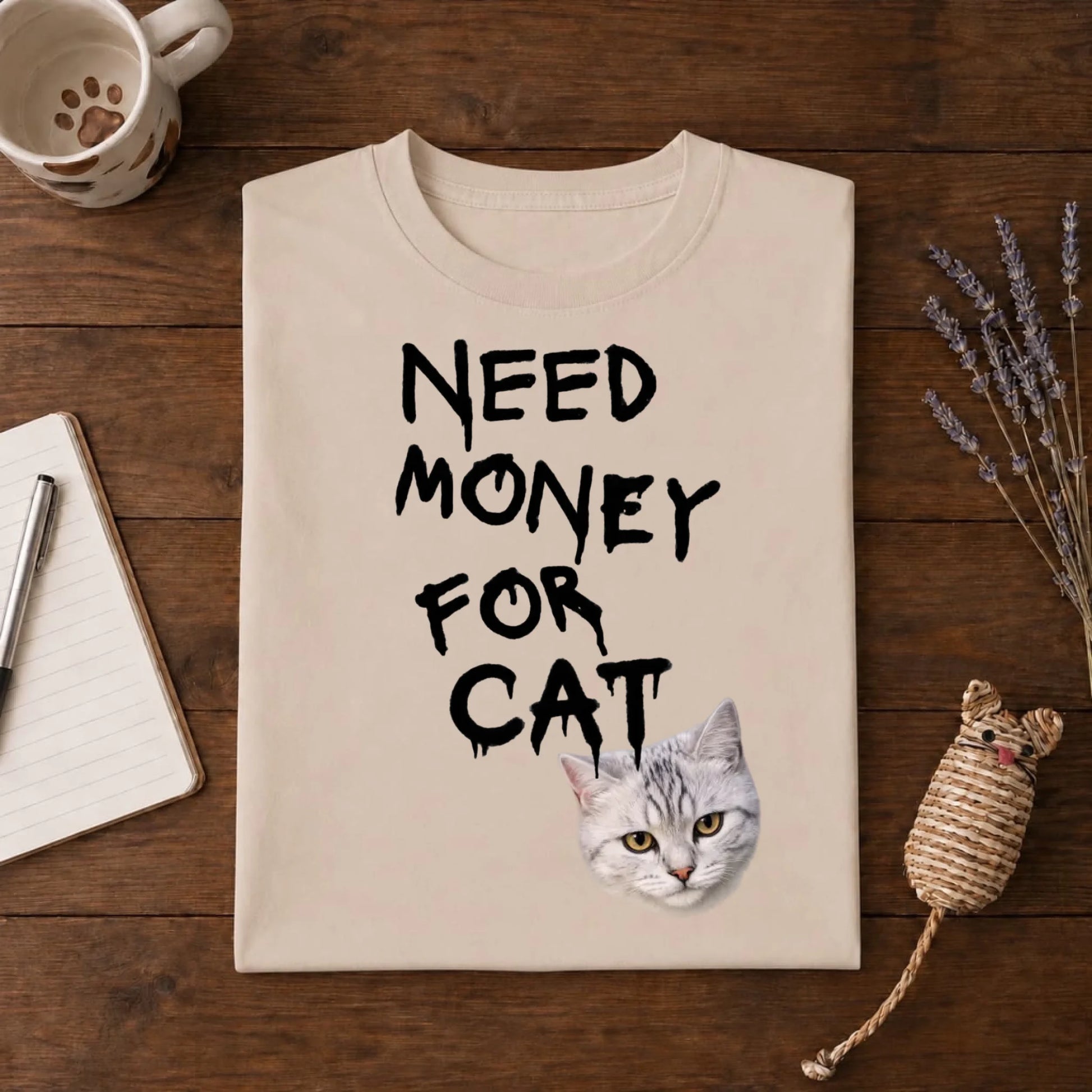 Mockup Tshirt sand
