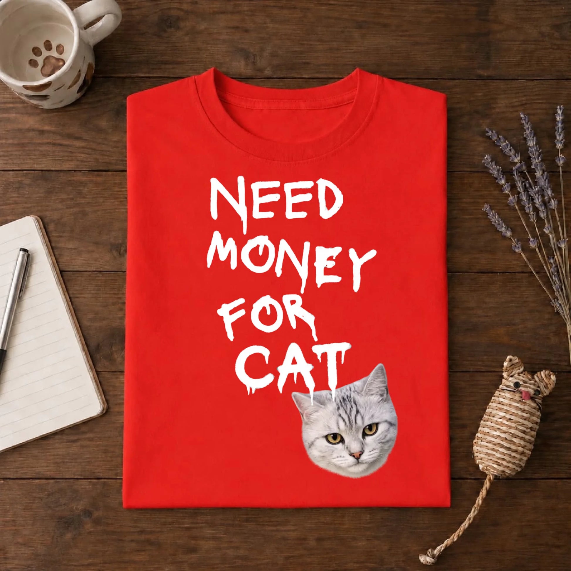 Mockup Tshirt rot