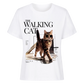 Walking Cat T-Shirt - Eigenes Foto + Name