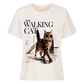 Walking Cat T-Shirt - Eigenes Foto + Name