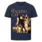 Walking Cat T-Shirt - Eigenes Foto + Name