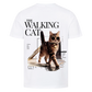 Walking Cat T-Shirt - Eigenes Foto + Name