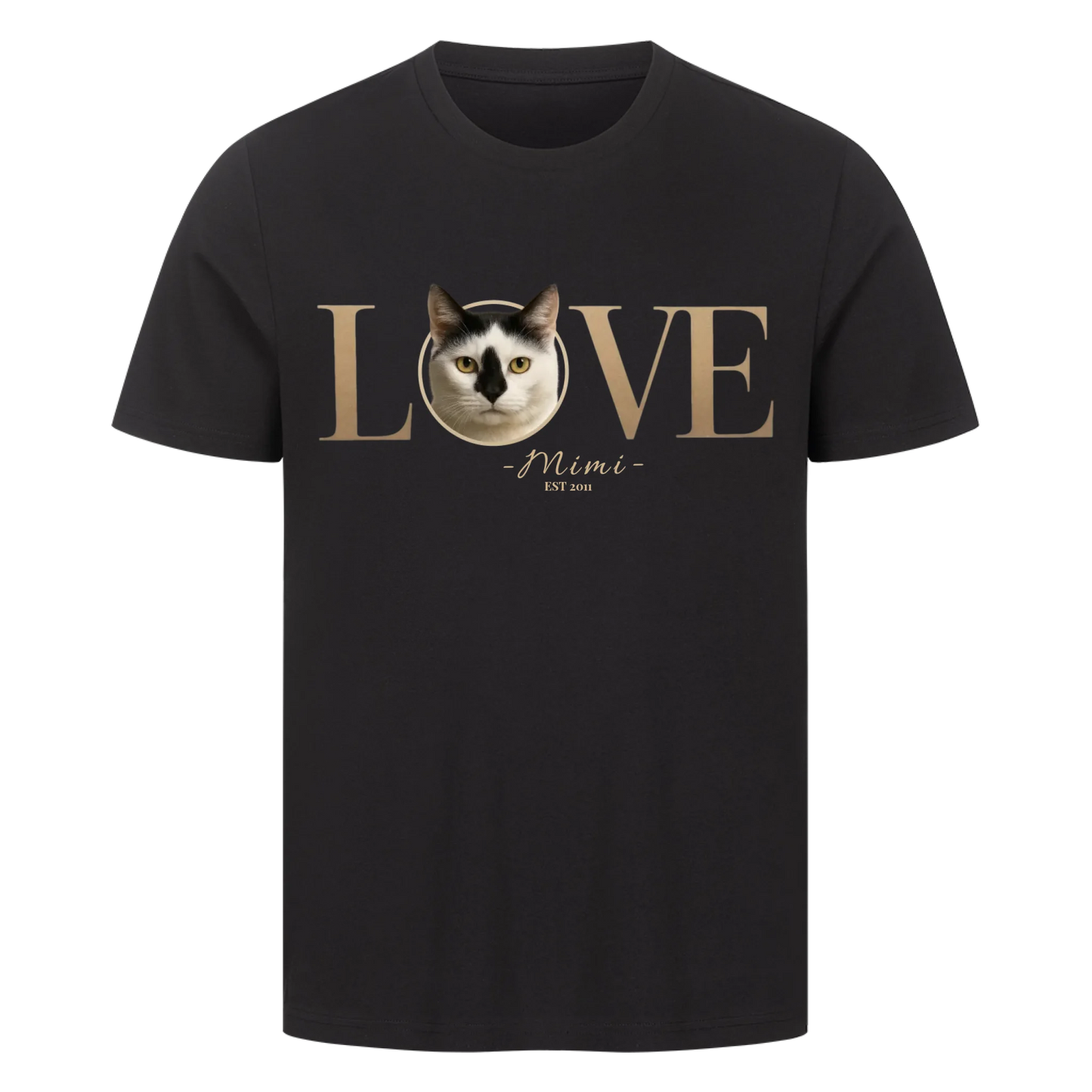LOVE T-Shirt - Eigenes Bild+ Name