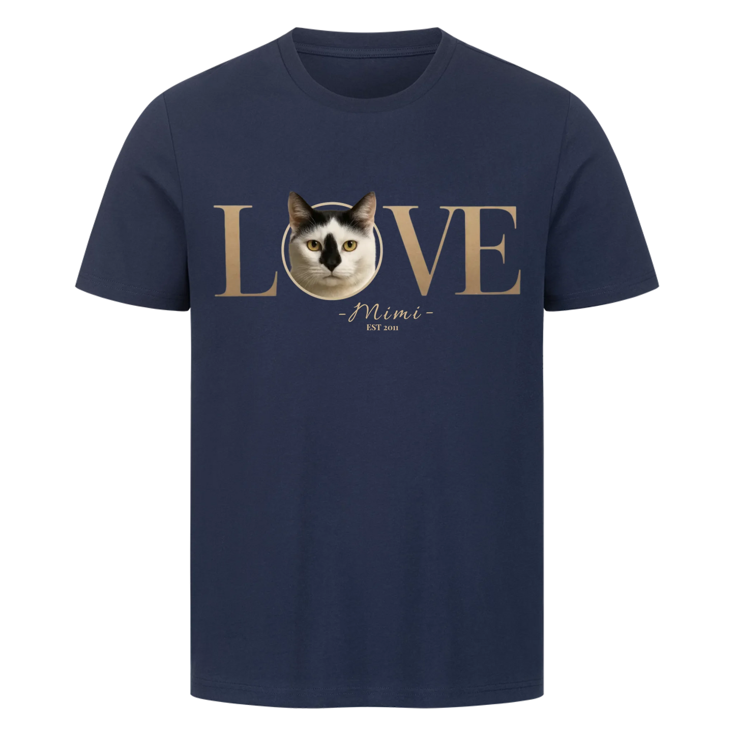LOVE T-Shirt - Eigenes Bild+ Name
