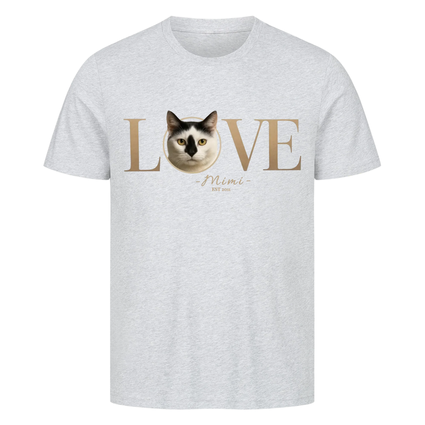 LOVE T-Shirt - Eigenes Bild+ Name