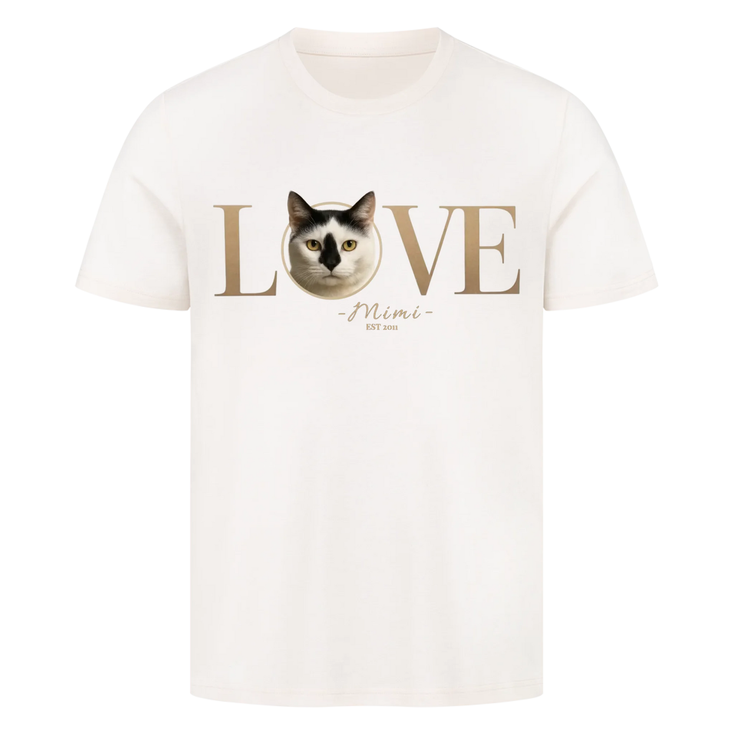 LOVE T-Shirt - Eigenes Bild+ Name