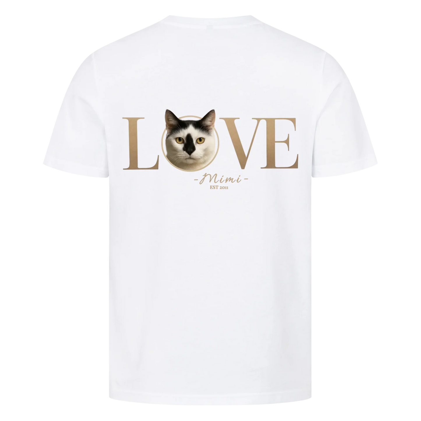 LOVE T-Shirt - Eigenes Bild+ Name