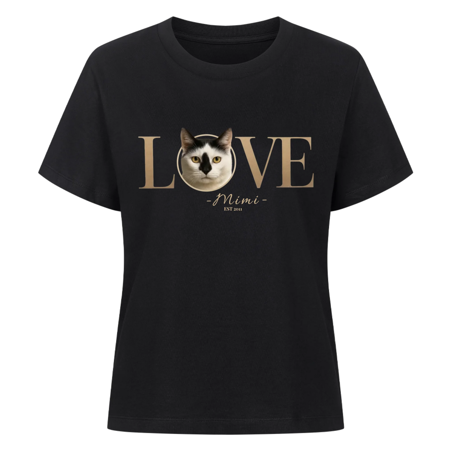 LOVE T-Shirt - Eigenes Bild+ Name