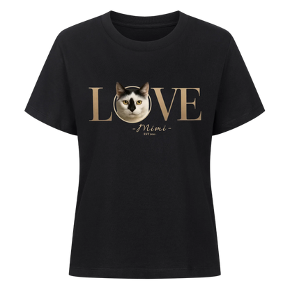LOVE T-Shirt - Eigenes Bild+ Name