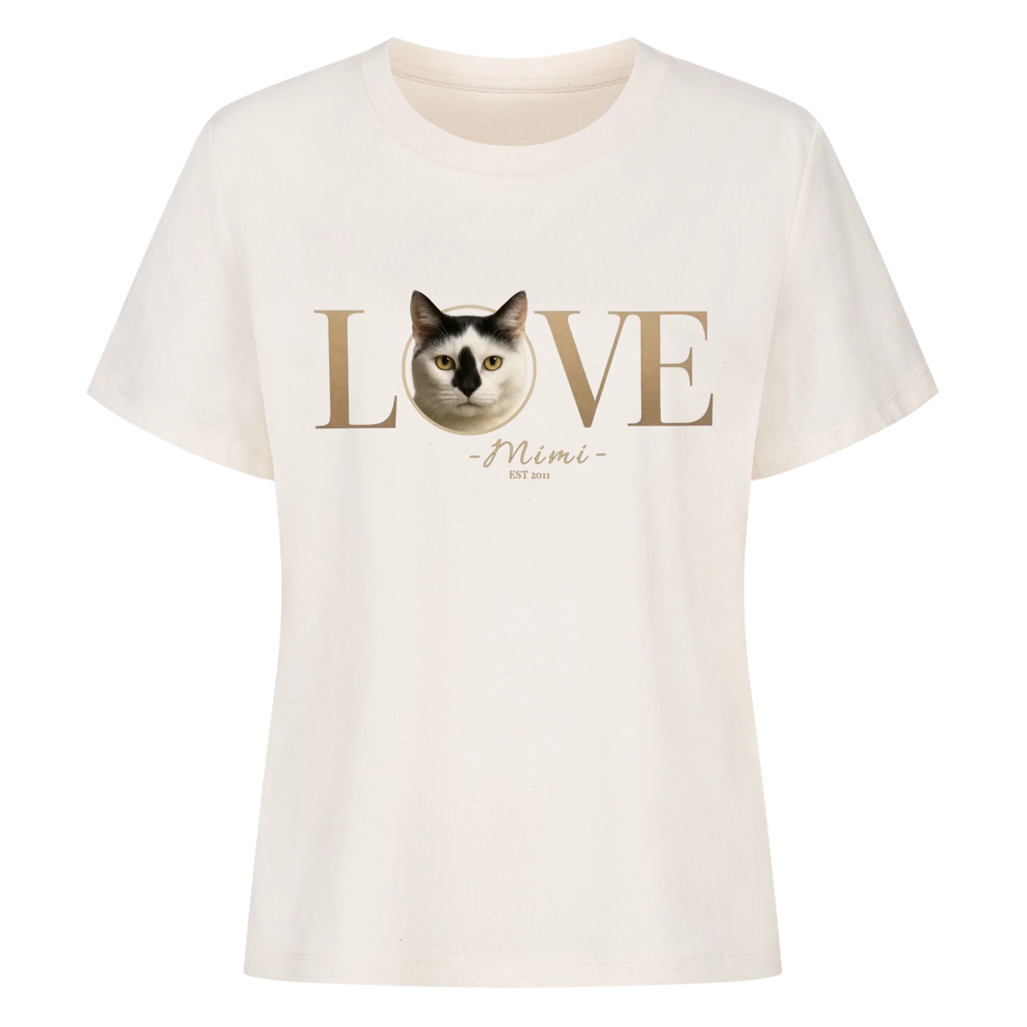 LOVE T-Shirt - Eigenes Bild+ Name