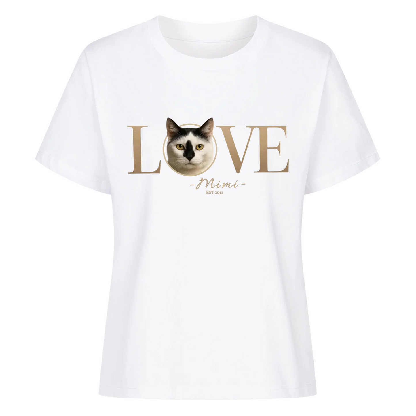 LOVE T-Shirt - Eigenes Bild+ Name