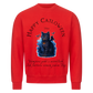 Happy Catloween Vampir Sweatshirt - Eigenes Bild + Name
