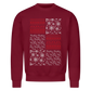Winter Porträtcollage Sweatshirt - Eigene Bilder