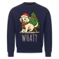 Hund & Weihnachtsbaum Sweatshirt - Eigenes Bild