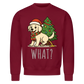 Hund & Weihnachtsbaum Sweatshirt - Eigenes Bild