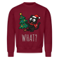 Katze & Weihnachtsbaum Sweatshirt - Eigenes Bild