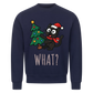 Katze & Weihnachtsbaum Sweatshirt - Eigenes Bild