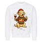 Weihnachtshund Sweatshirt - Eigenes Bild