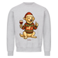 Weihnachtshund Sweatshirt - Eigenes Bild