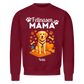 Fellnasen Mama Hund Sweatshirt - Eigenes Bild + Name