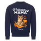 Fellnasen Mama Katze Sweatshirt - Eigenes Bild + Name