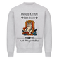 Deine Katze auf Thron Sweatshirt - Eigenes Bild