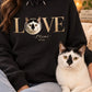 LOVE Premium Hoodie - Eigenes Bild, Name + Jahr