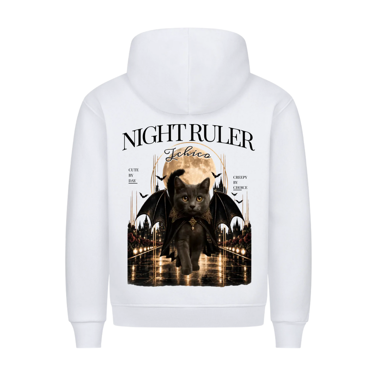 Night Ruler – Personalisierter Hoodie mit Foto & Name