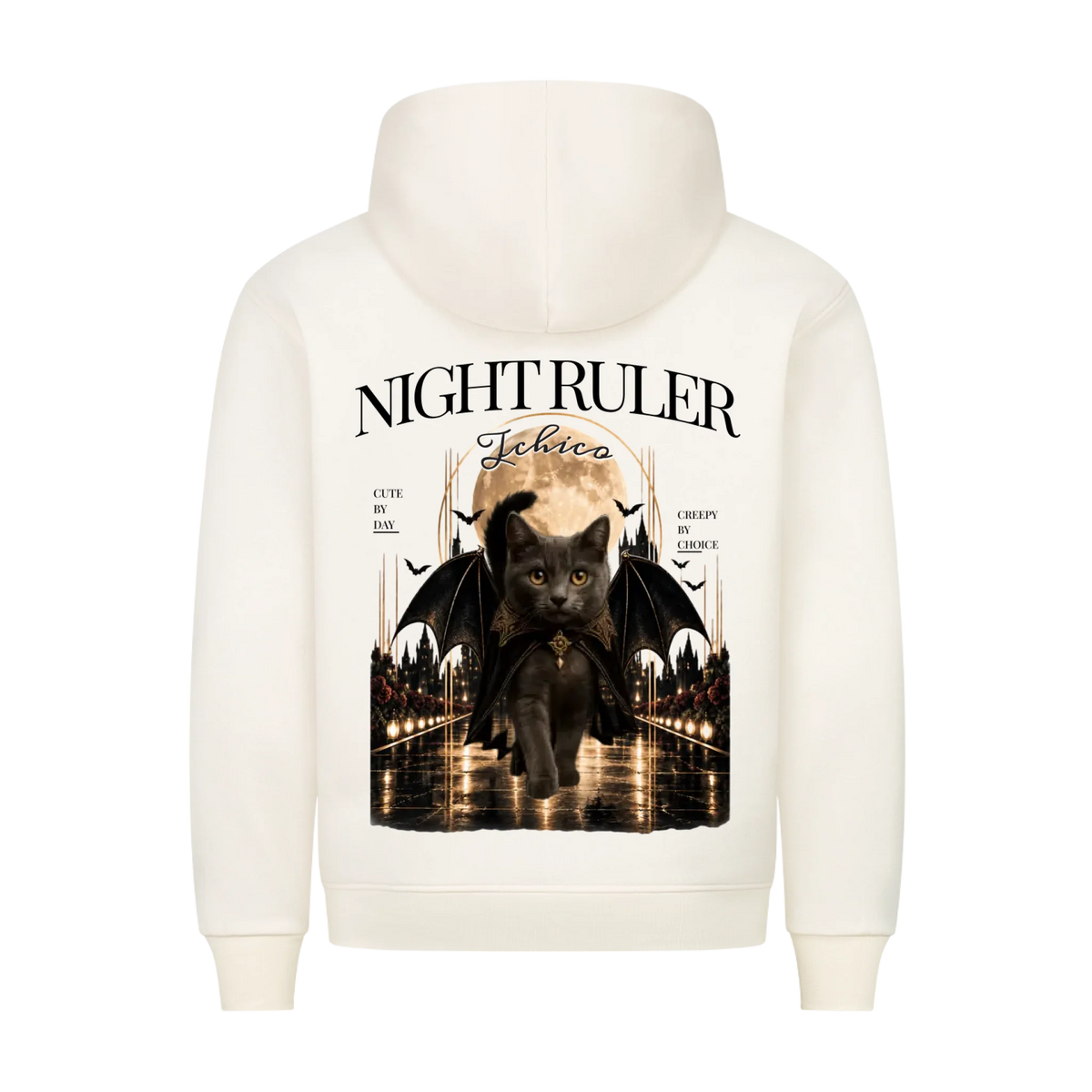 Night Ruler – Personalisierter Hoodie mit Foto & Name
