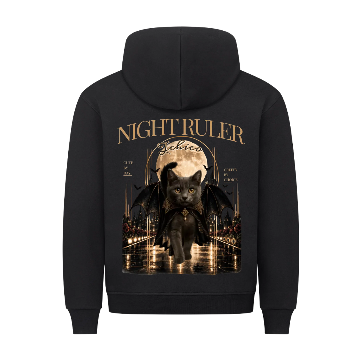 Night Ruler – Personalisierter Hoodie mit Foto & Name
