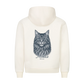 Gravur Stil Backprint Hoodie - Eigenes Bild+ Name