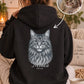 Gravur Stil Backprint Hoodie - Eigenes Bild+ Name