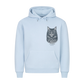 Gravur Stil Premium Hoodie - Eigenes Bild+ Name