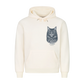 Gravur Stil Premium Hoodie - Eigenes Bild+ Name