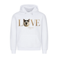 LOVE Premium Hoodie - Eigenes Bild, Name + Jahr
