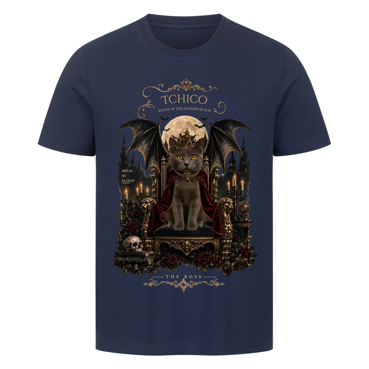 Shadow Realm – Personalisiertes T-Shirt mit Foto & Name