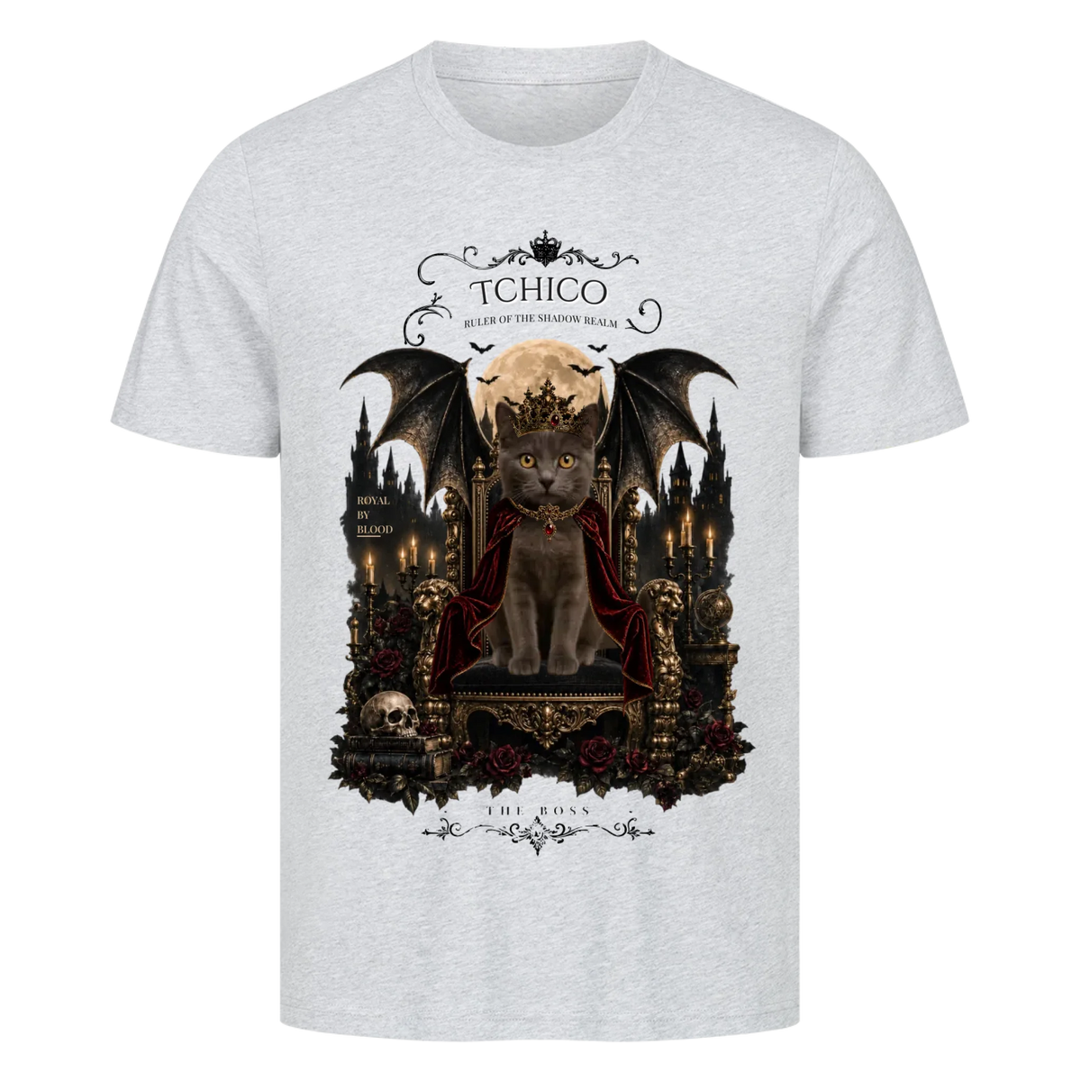 Shadow Realm – Personalisiertes T-Shirt mit Foto & Name