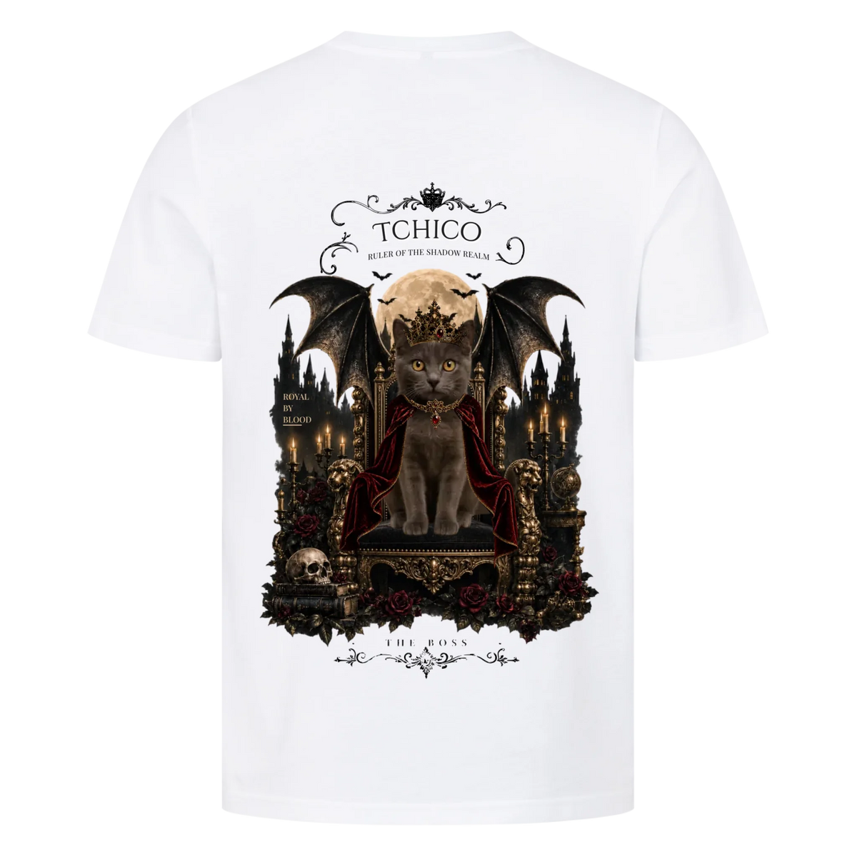 Shadow Realm – Personalisiertes T-Shirt mit Foto & Name